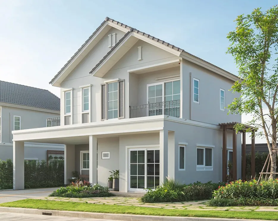 รับสร้างบ้าน แบบบ้าน European Cottage - EC-APK-166