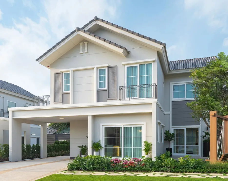 รับสร้างบ้าน แบบบ้าน European Cottage - EC-APK-186