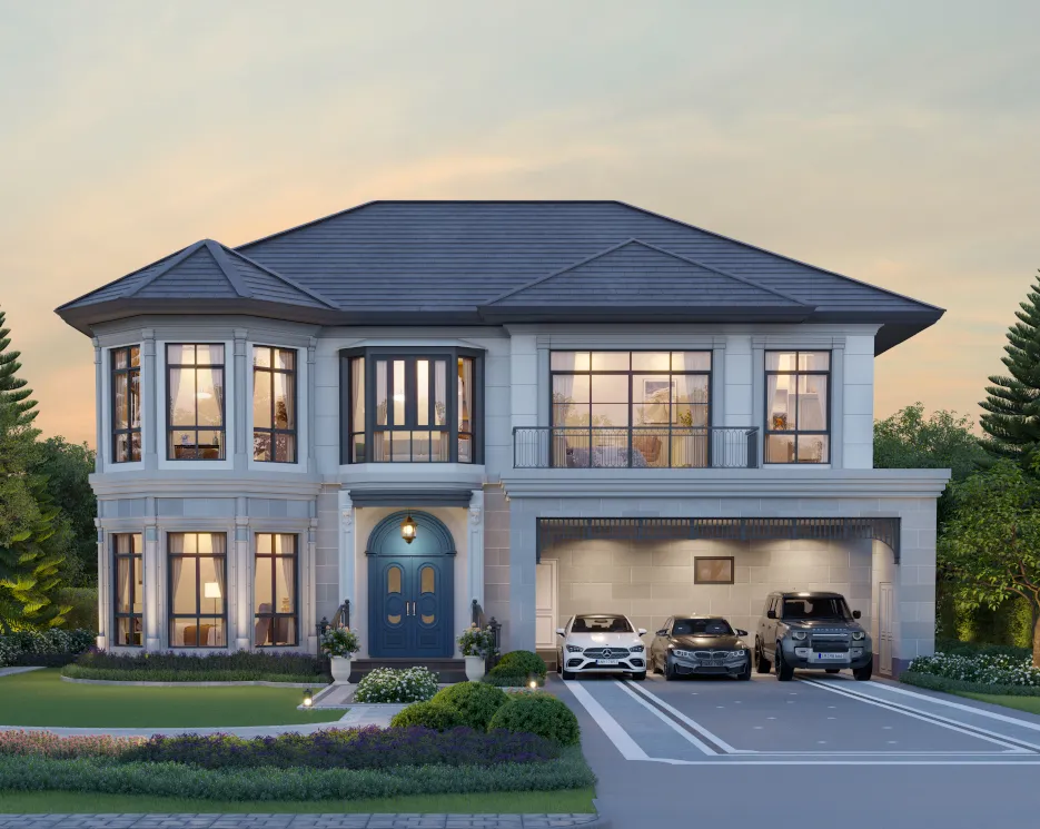 รับสร้างบ้าน แบบบ้าน New York Renaissance Revival - NYR-NB10-495