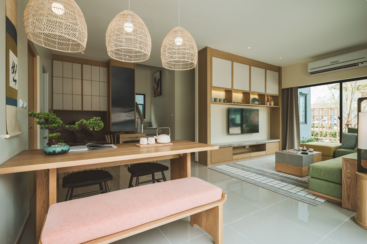 แบบบ้านสวย บ้านดีไซน์สวยจากต่างประเทศ FUYU (ฟุยุ) บ้านแฝดฟังก์ชันบ้านเดี่ยว แบบบ้านครอบครัวเล็ก เรือนหอ