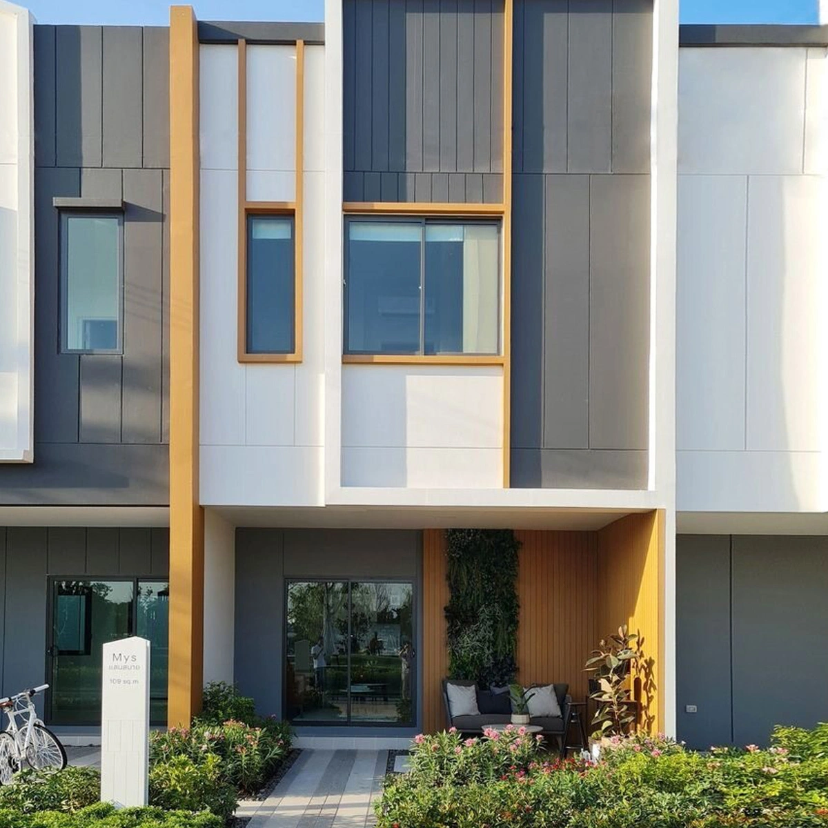 บ้านเดี่ยว อณาสิริ บางนา เลขที่ 273 ทิศเหนือ ทาวน์โฮม<br>พร้อมอยู่ หน้ากว้าง