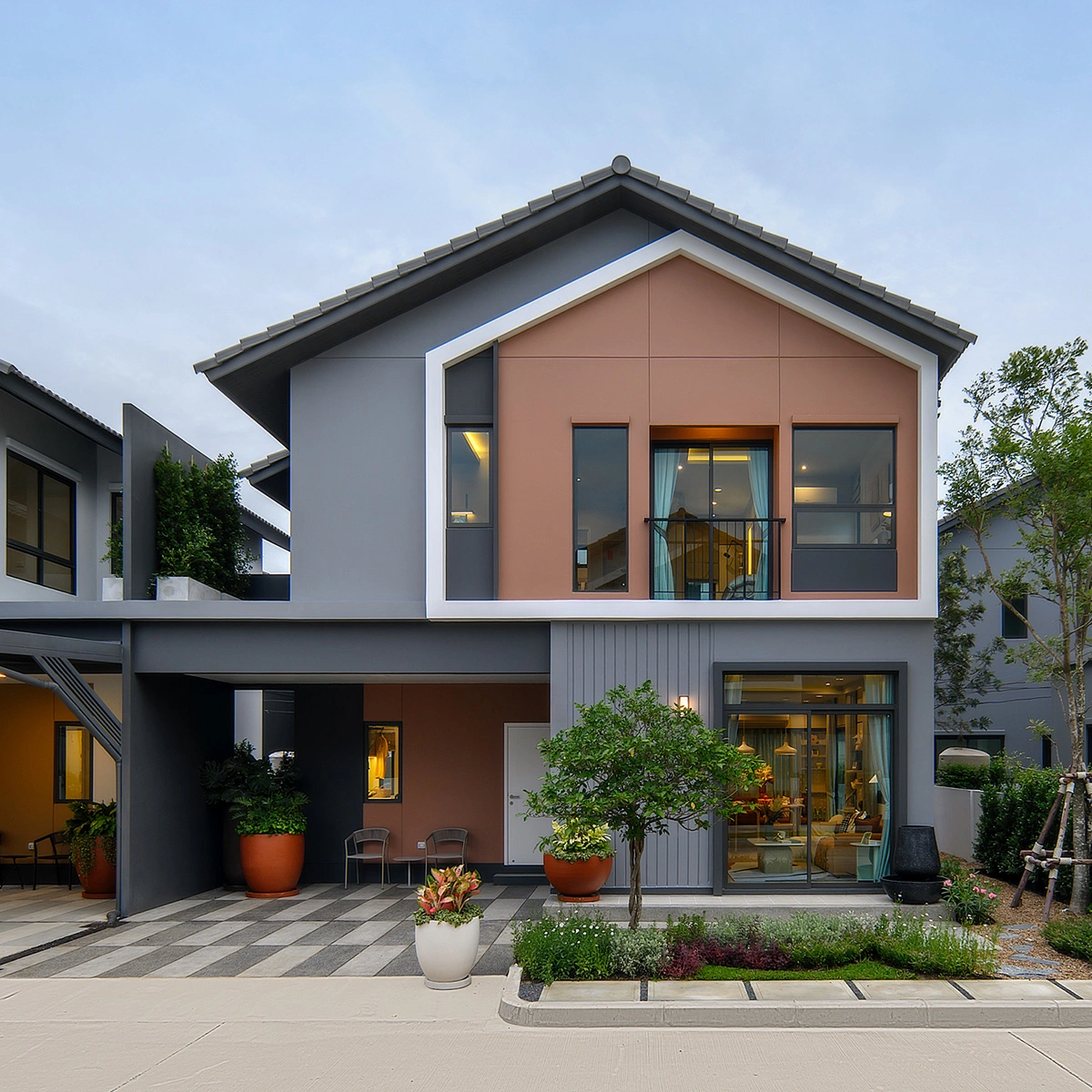 บ้านเดี่ยว อณาสิริ ชัยพฤกษ์ - วงแหวน 2 เลขที่ 999/84 ทิศใต้ เฟสใหม่ พร้อมเข้าอยู่