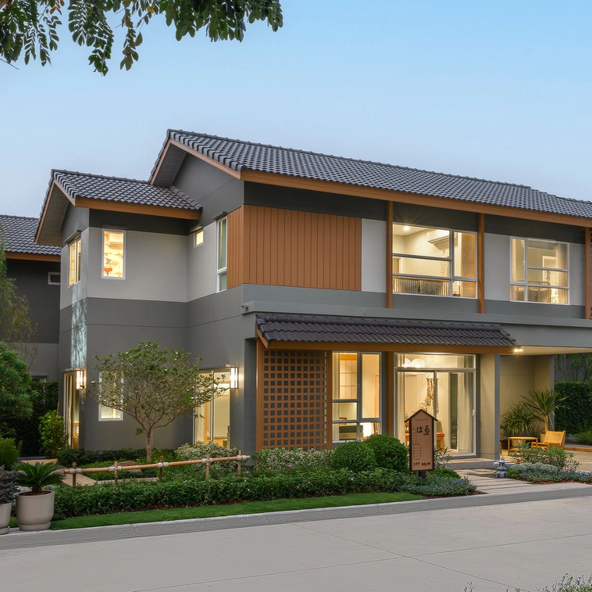 บ้าน อณาสิริ กรุงเทพ - ปทุมธานี 2 เลขที่ 195/98  ทิศเหนือ ฟังกชันจัดเต็ม ใกล้สวนสวย