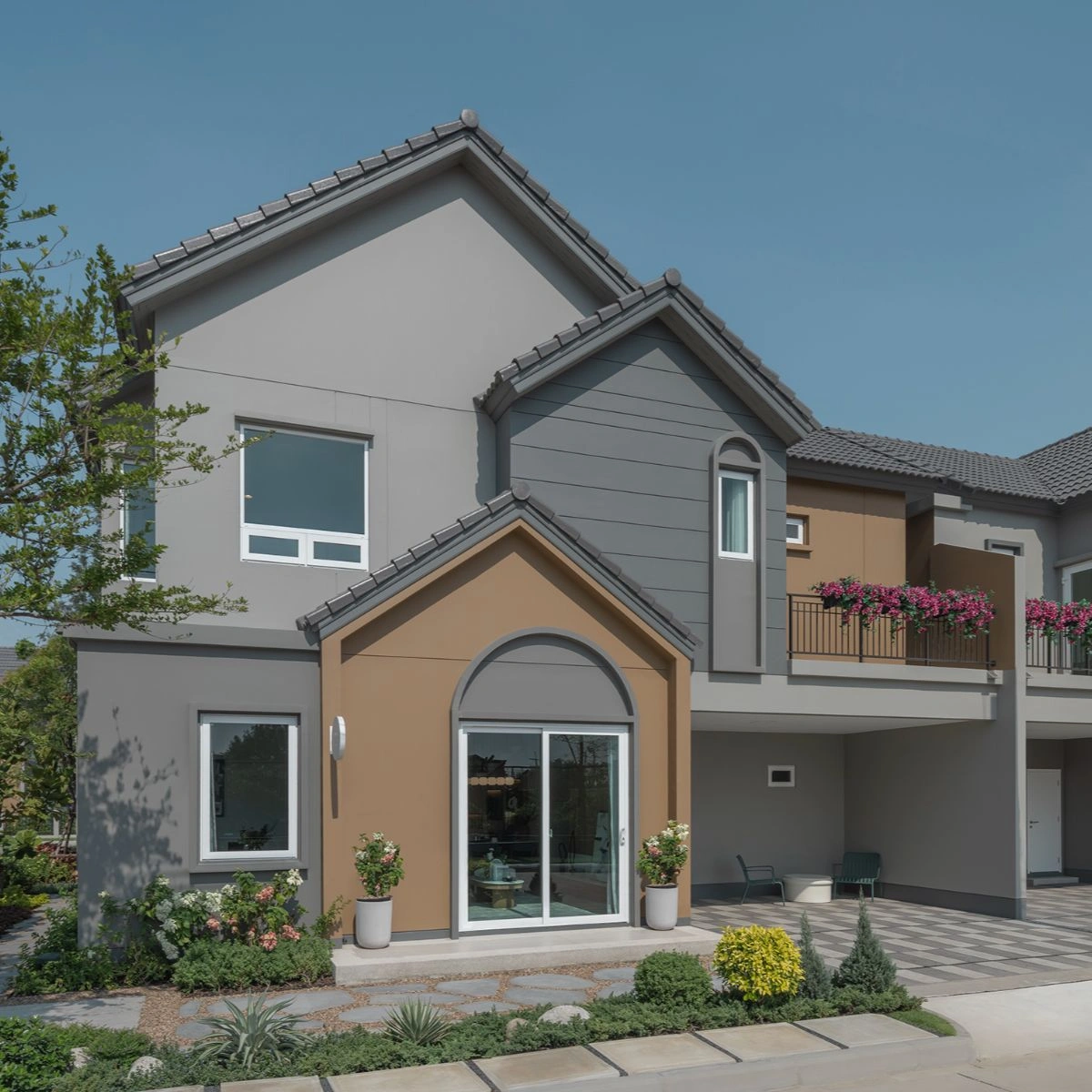 บ้าน อณาสิริ ปิ่นเกล้า - กาญจนาฯ เลขที่ 168/107 ทิศเหนือ แปลงมุม หน้าสวน