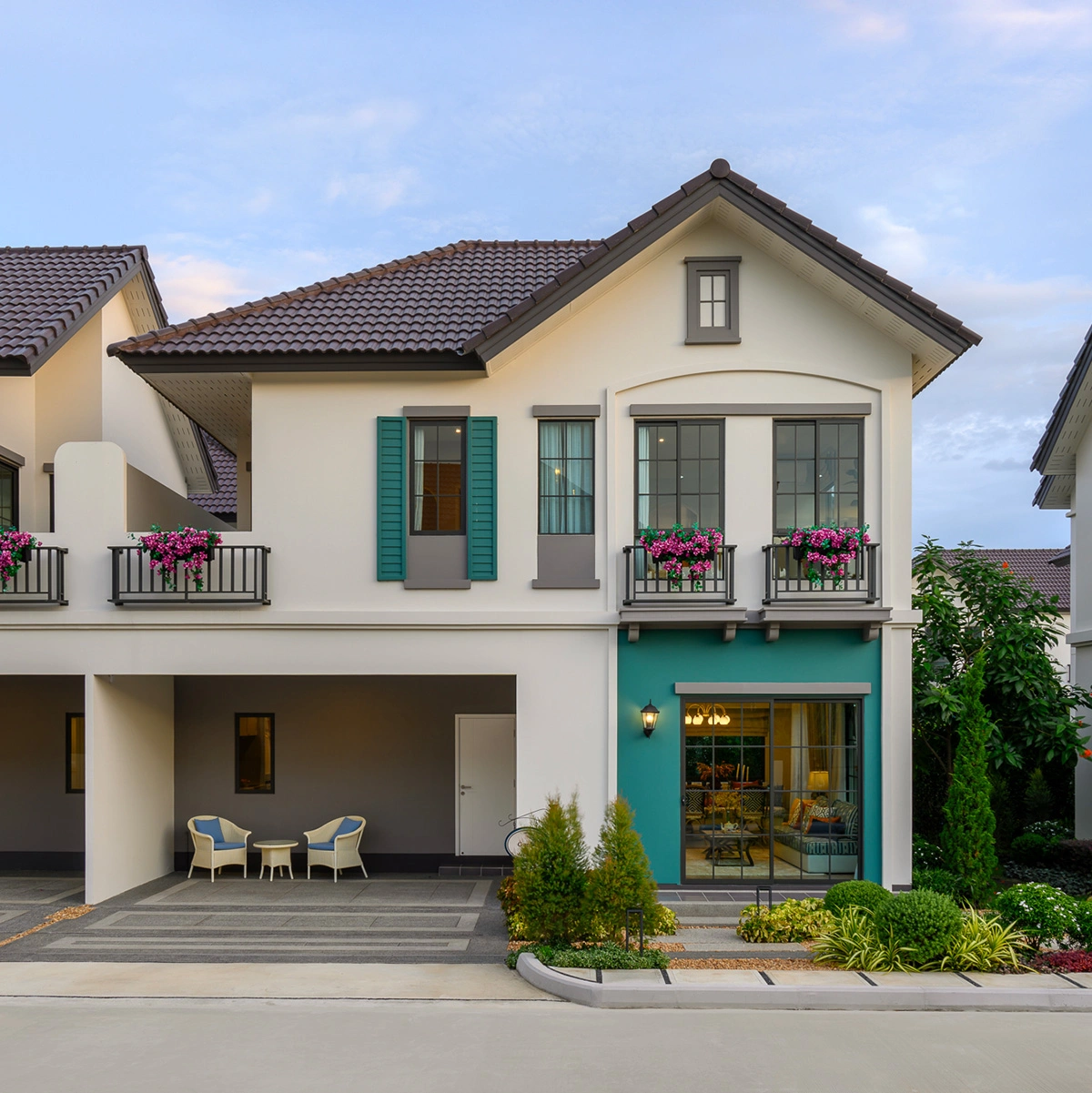 บ้าน อณาสิริ พระราม 2 - วงแหวน เลขที่ 1199/74 ทิศเหนือ โซนใหม่ ซอยส่วนตัว