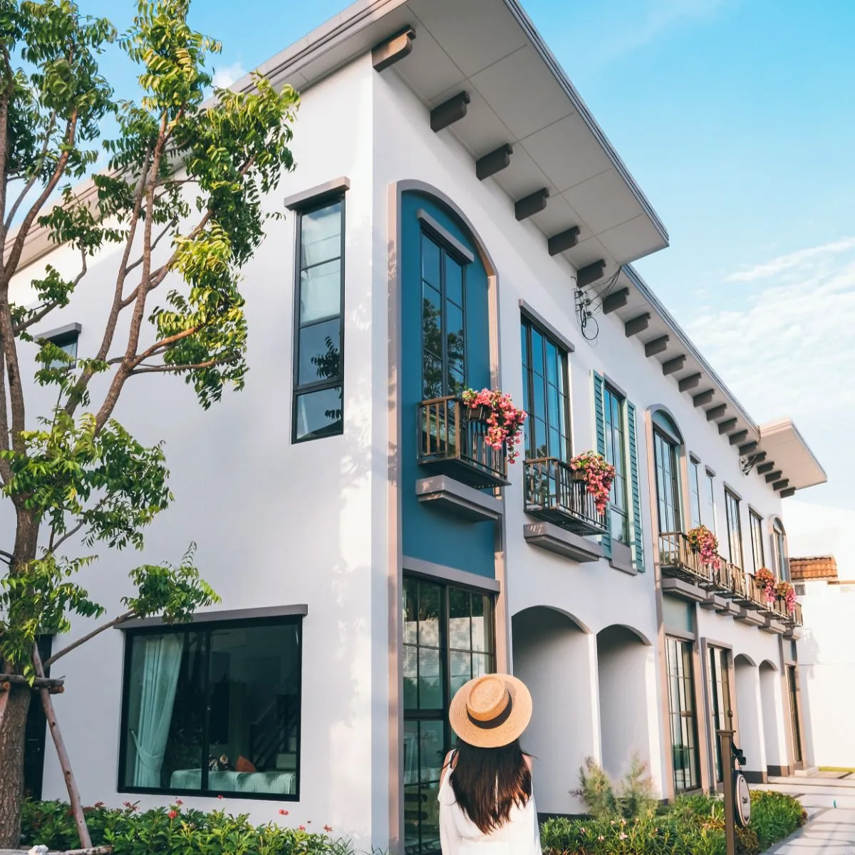 บ้าน อณาสิริ รามคำแหง เลขที่ 289/109 ทิศตะวันออก เฟสใหม่ หน้าบ้านไม่ติดใคร