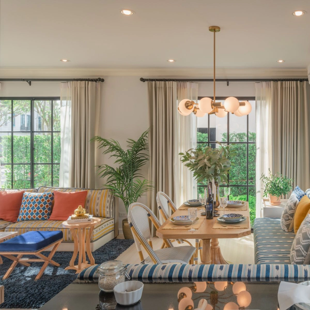 บ้านเดี่ยว อณาสิริ รามคำแหง เลขที่ 289/263 ทิศเหนือ *บ้านตัวอย่าง*<br> บ้านแฝด โซนหน้าโครงการ