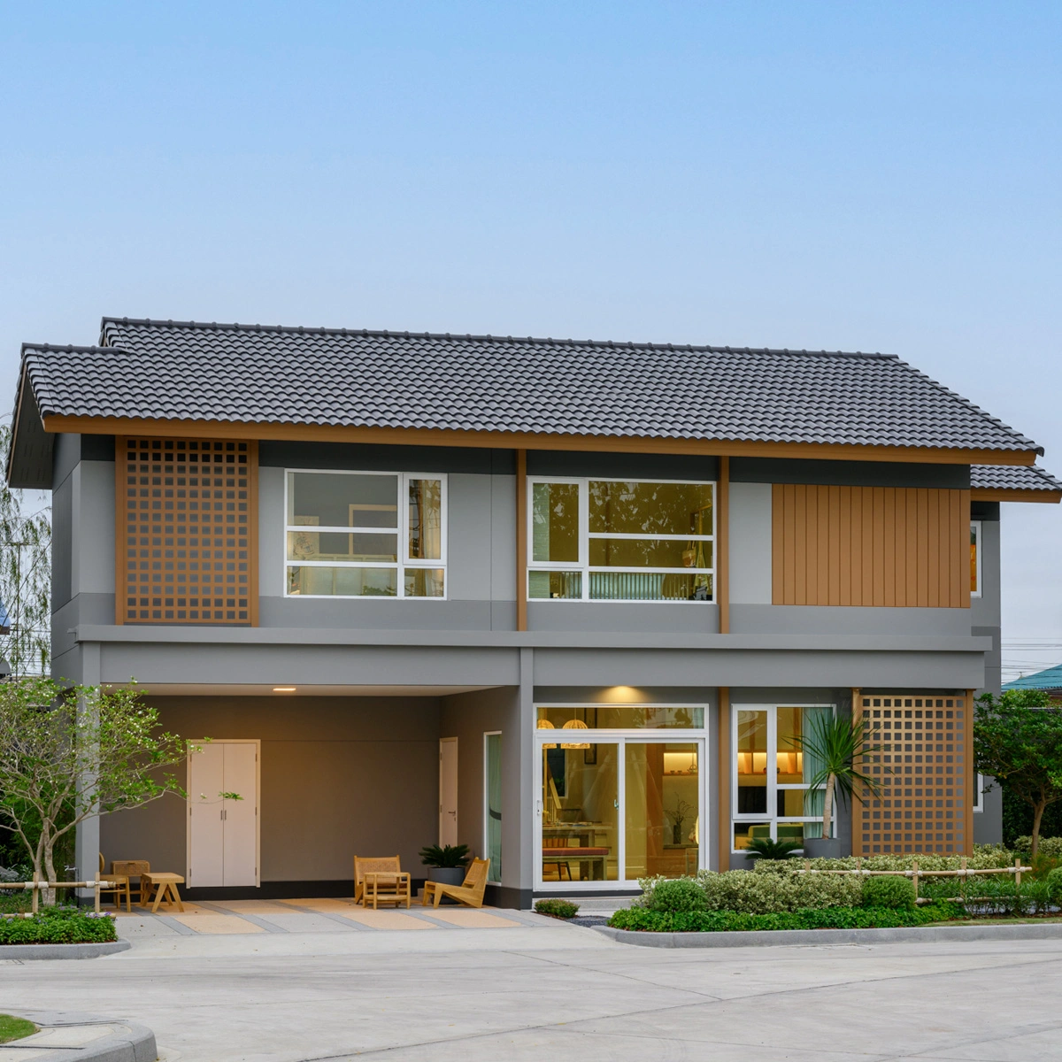 บ้านเดี่ยว อณาสิริ รังสิต - คลอง 3 เลขที่ 72 ทิศใต้ บ้านเดี่ยว <br>เฟสใหม่ ใกล้สวน