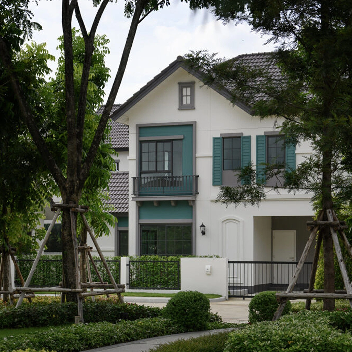 บ้านเดี่ยว อณาสิริ ศาลายา - ปิ่นเกล้า เลขที่ 100/26 ทิศใต้ บ้านเดี่ยว แปลงมุม โซนใกล้สวน