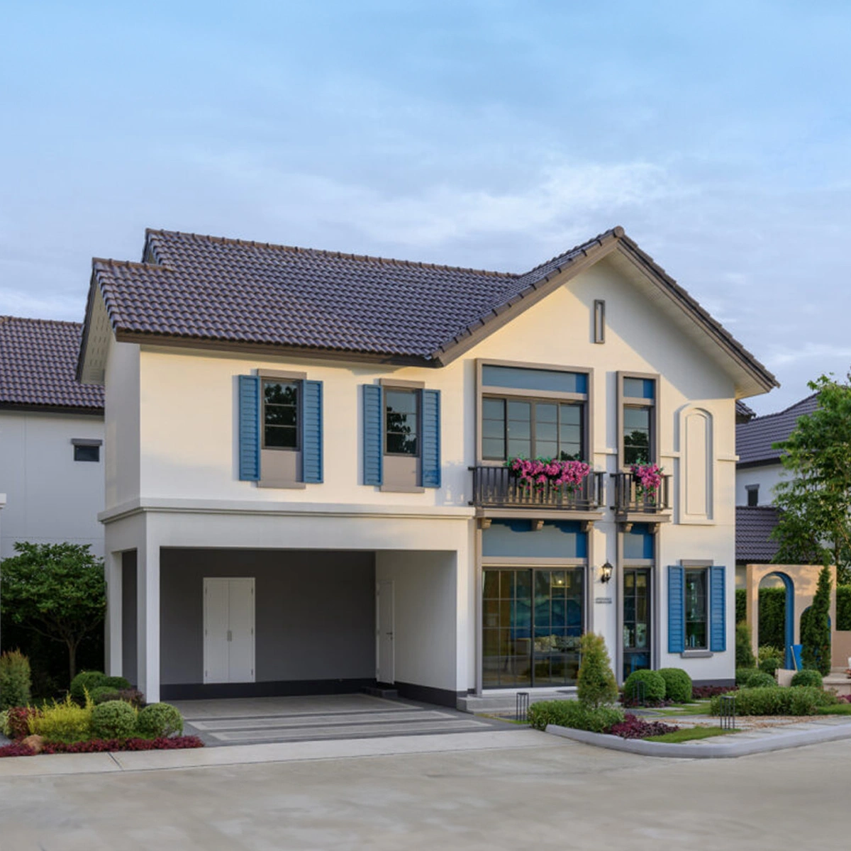 บ้านเดี่ยว อณาสิริ ศาลายา - ปิ่นเกล้า เลขที่ 100/27 ทิศใต้ บ้านเดี่ยว แปลงมุม โซนใกล้สวน