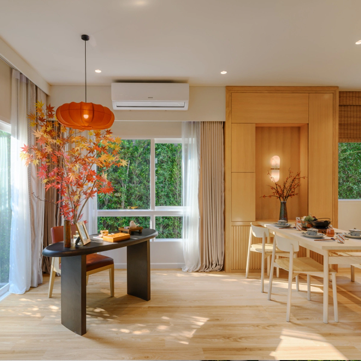 บ้านแฝด อณาสิริ สรงประภา เลขที่ 99/80 ทิศเหนือ บ้านแฝด แปลงมุม