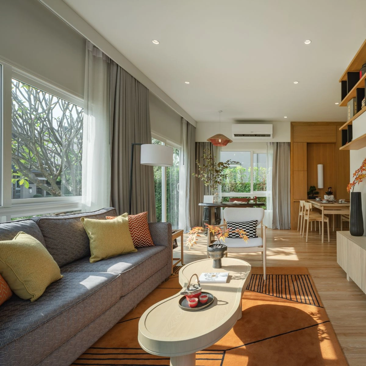 บ้านแฝด อณาสิริ ติวานนท์ - ศรีสมาน เลขที่ 119/45 ทิศเหนือ บ้านแฝด โซนใกล้คลับเฮาส์