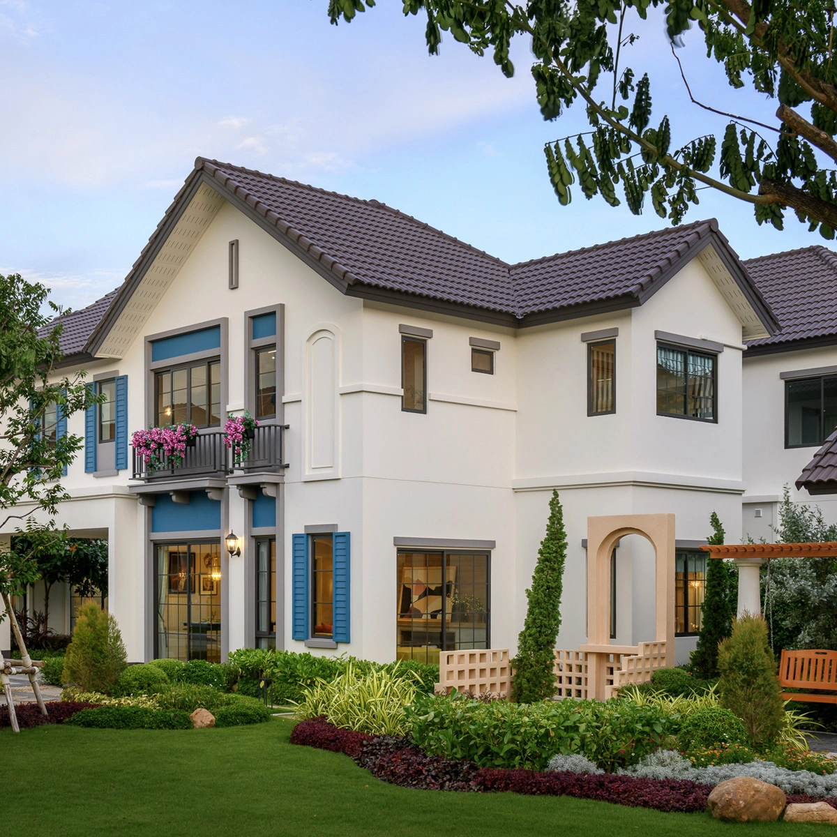 บ้านเดี่ยว อณาสิริ เวสต์เกต เลขที่ 125/9 ทิศใต้ <br>บ้านเลขที่มงคล