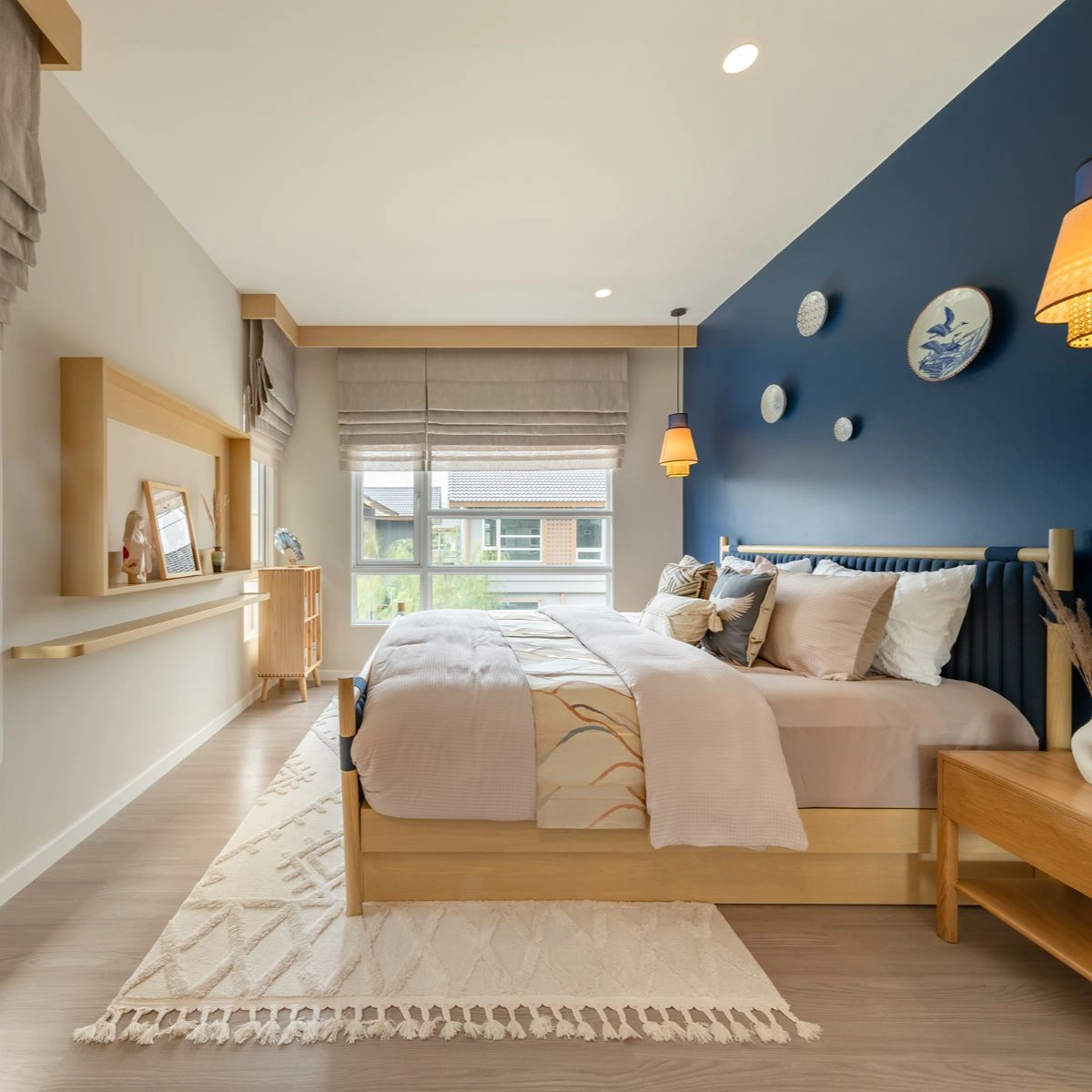 บ้านแฝด อณาสิริ วงแหวน - ลำลูกกา เลขที่ 53/93 ทิศเหนือ บ้านแฝด แบบบ้านขายดี