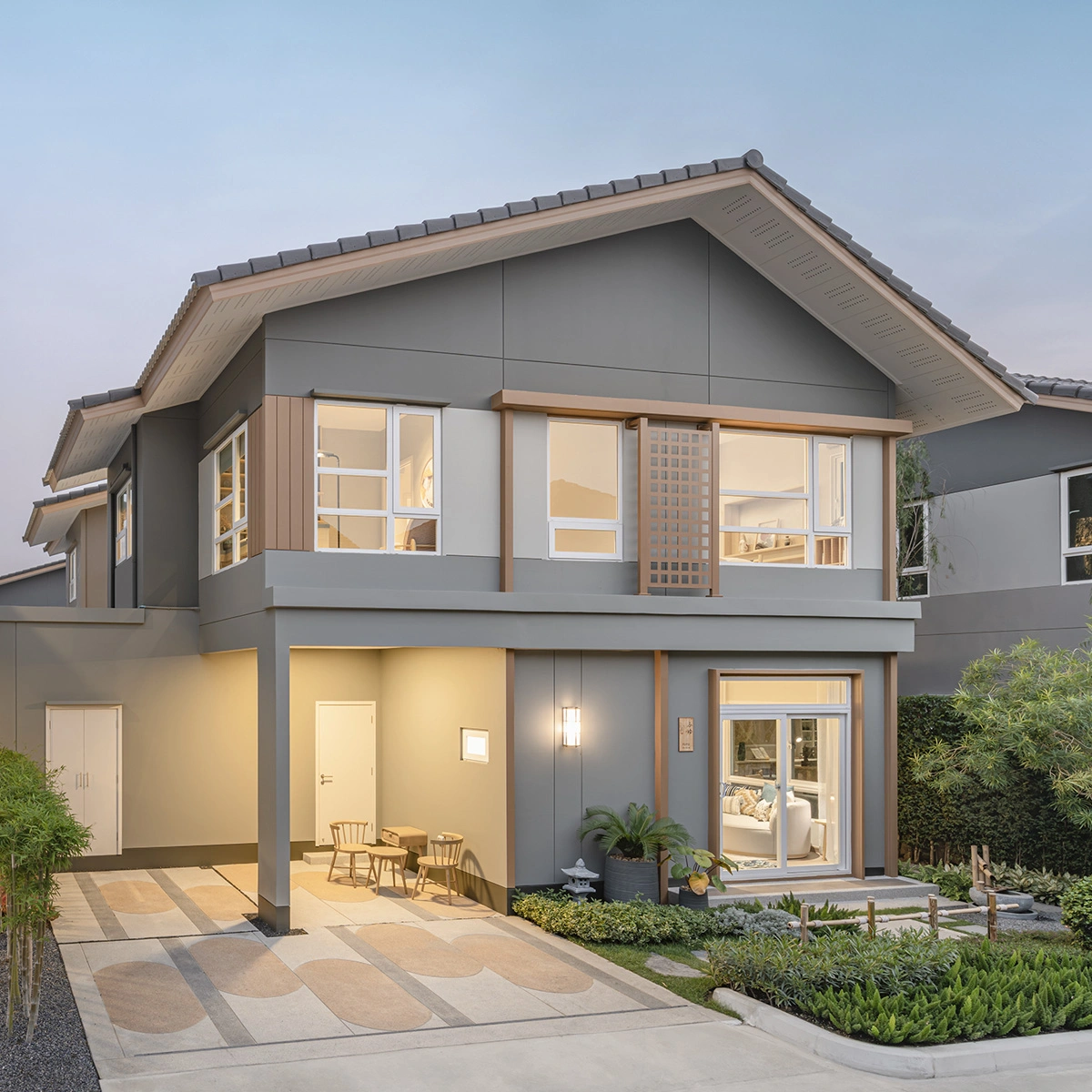 บ้านเดี่ยว อณาสิริ วงแหวน - ลำลูกกา เลขที่ 81 ทิศเหนือ <br>บ้านแฝด ฟังก์ชันครบ