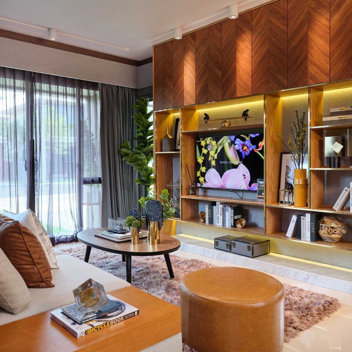 บ้านเดี่ยว บุราสิริ พระราม 2 เลขที่ 8/1001 ทิศใต้ *บ้านตัวอย่าง*<br> แปลงมุมใหญ่ โซนส่วนตัวใกล้สวน