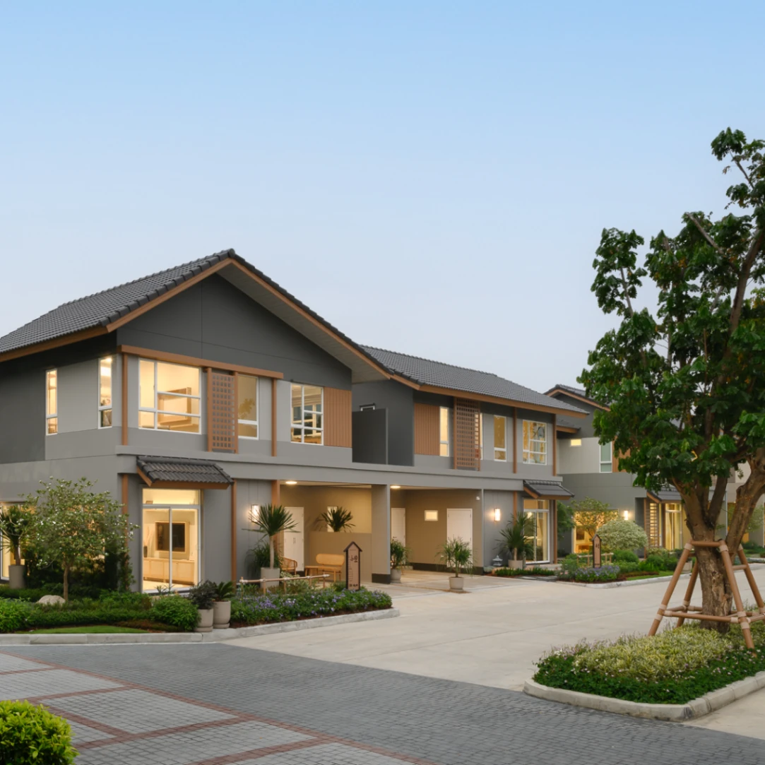 บ้านแฝด อณาสิริ กรุงเทพ - ปทุมธานี 2 เลขที่ 134 ทิศใต้ บ้านแฝดไซส์เริ่มต้น ฟังกชันครบ