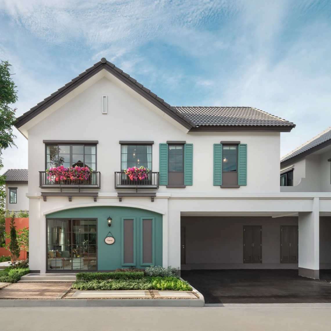 บ้าน อณาสิริ พระราม 2 - วงแหวน เลขที่ 1199/69 ทิศใต้ แปลงมุม โซนส่วนตัว