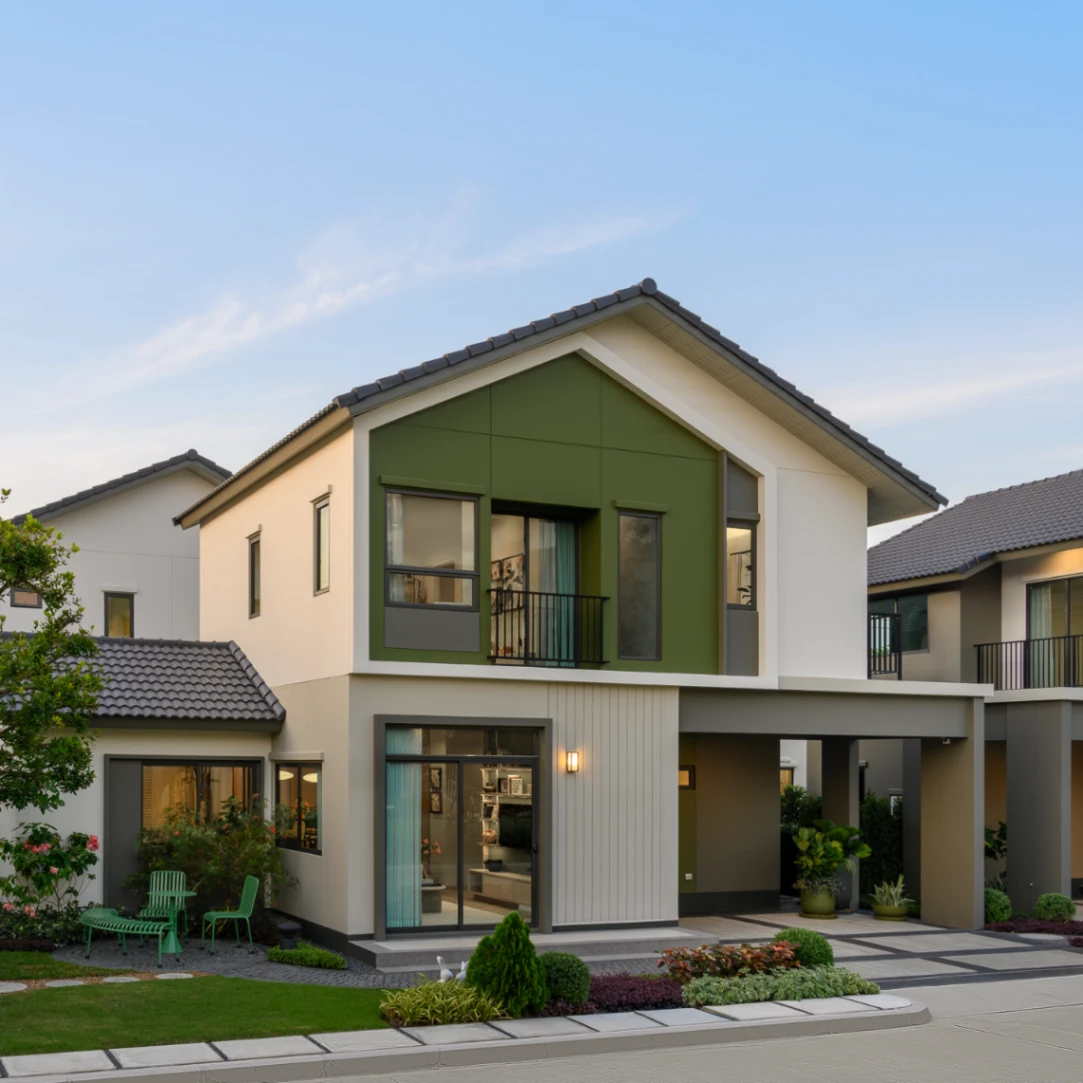 บ้าน อณาสิริ รัตนาธิเบศร์ เลขที่ 111/30 ทิศใต้ บ้านเดี่ยว แปลงมุม เฟสส่วนตัว