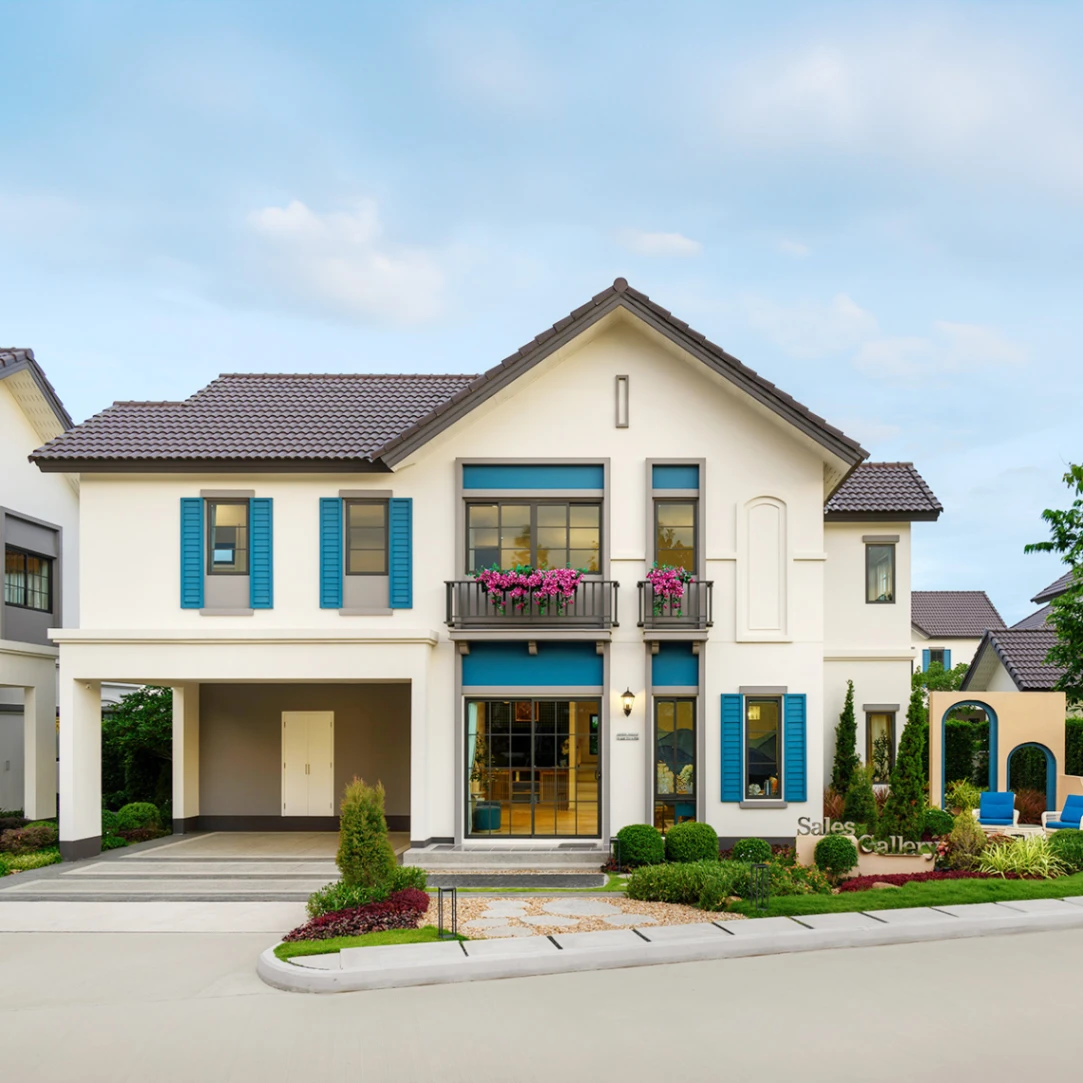 บ้าน อณาสิริ ศาลายา - ปิ่นเกล้า เลขที่ 100/38 ทิศเหนือ บ้านเดี่ยว หลังใหญ่ แปลงมุม ถนนเมนโครงการ