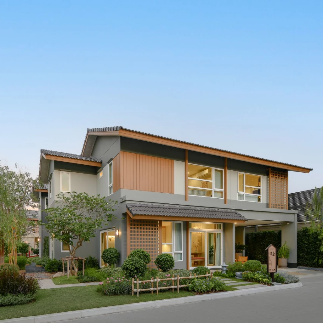 บ้าน อณาสิริ ติวานนท์ - ศรีสมาน เลขที่ 119/137 ทิศใต้ บ้านเดี่ยว แปลงมุม ใกล้คลับเฮาส์