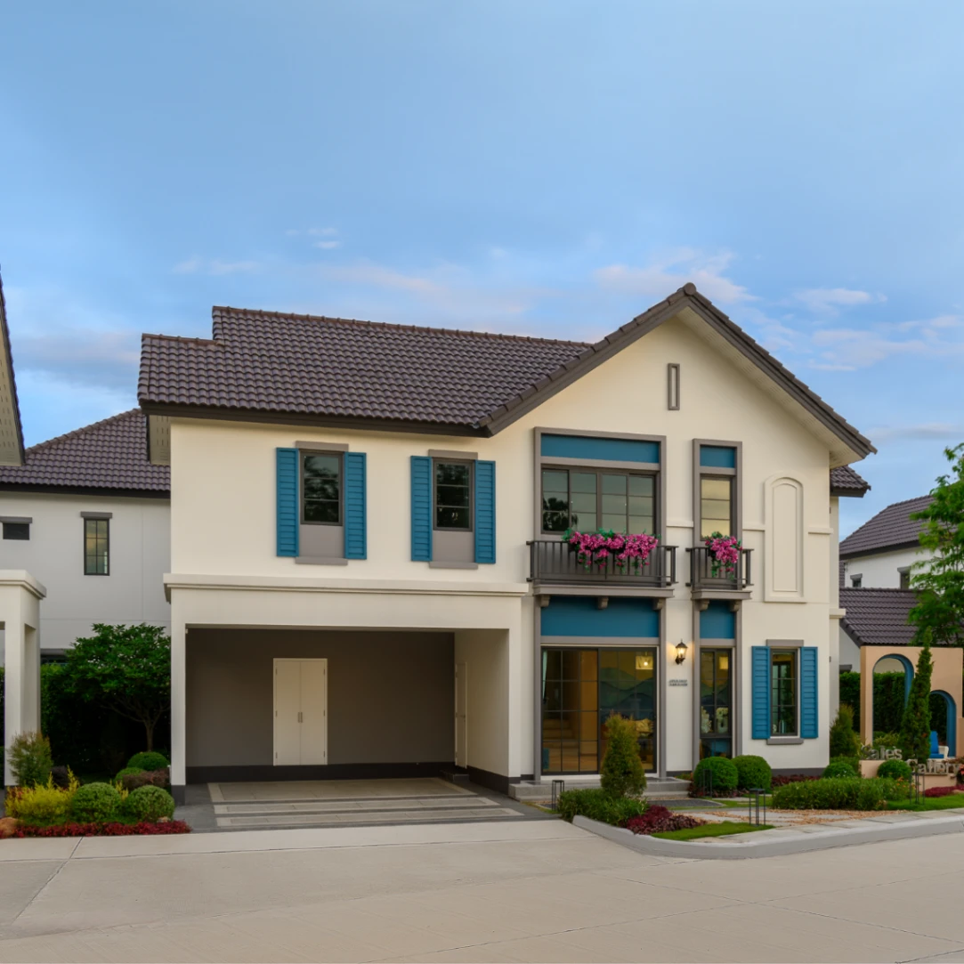 บ้าน อณาสิริ เวสต์เกต เลขที่ 125/242 ทิศเหนือ แปลงมุม  ที่ดินใหญ่ หน้าบ้านไม่ชนใคร