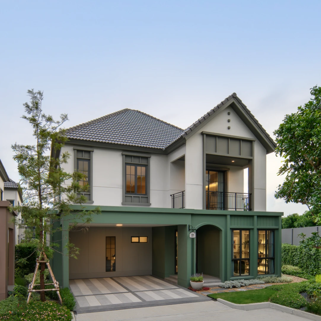 บ้าน สราญสิริ รังสิต 2 เลขที่ 168/140 ทิศใต้ โซนริมน้ำ แปลงมุม