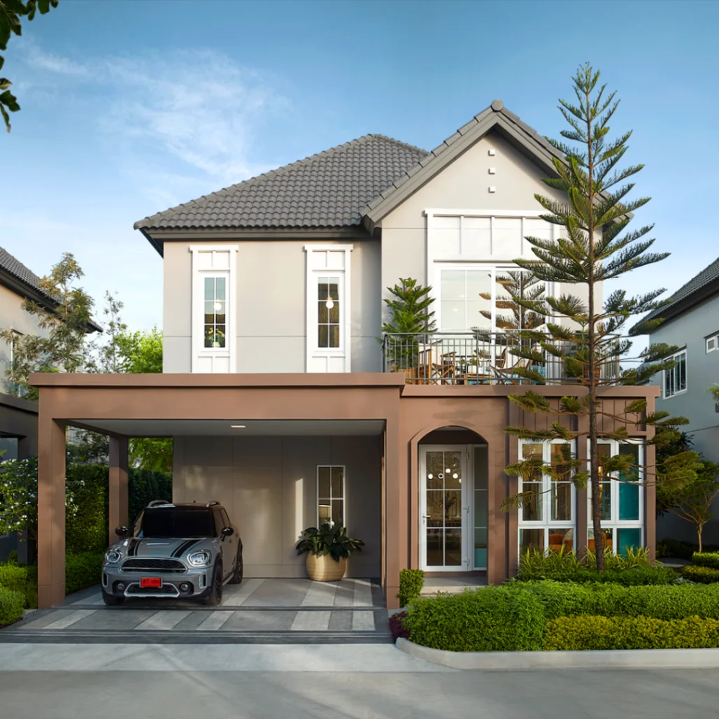 บ้าน สราญสิริ ราชพฤกษ์ - 346 เลขที่ 555/160 ทิศตะวันตกเฉียงใต้ บ้านโซนใหม่