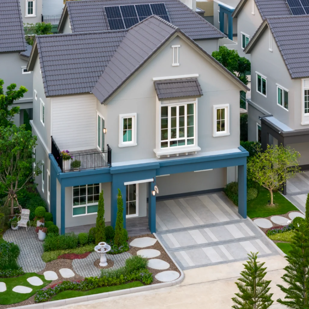 บ้าน สราญสิริ ศรีนครินทร์ - แพรกษา เลขที่ 189/44 ทิศใต้ เฟสใหม่ ใกล้คลับเฮาส์