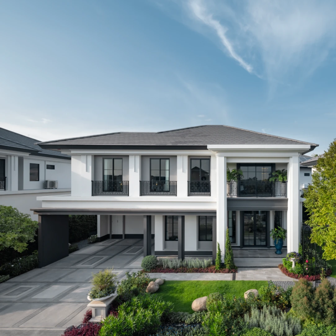 บ้าน เศรษฐสิริ ราชพฤกษ์ - นครอินทร์ เลขที่ 168/67 ทิศเหนือ บ้านเหลังใหญ่ ใกล้สวนส่วนกลาง