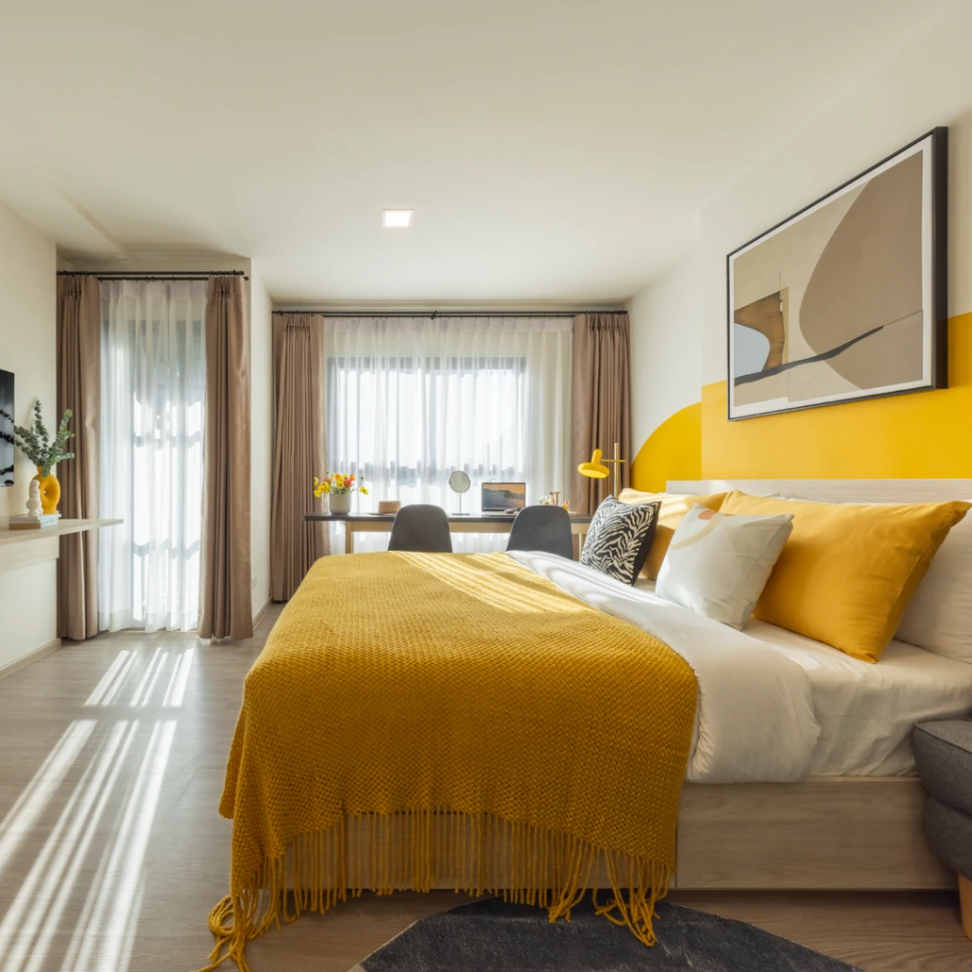 คอนโด เดอะ เบส ดาวน์ทาวน์ ขอนแก่น เลขที่ 020620 ทิศตะวันตกเฉียงเหนือ ห้องแต่งครบ พร้อมอยู่ ตึก B ชั้น 6