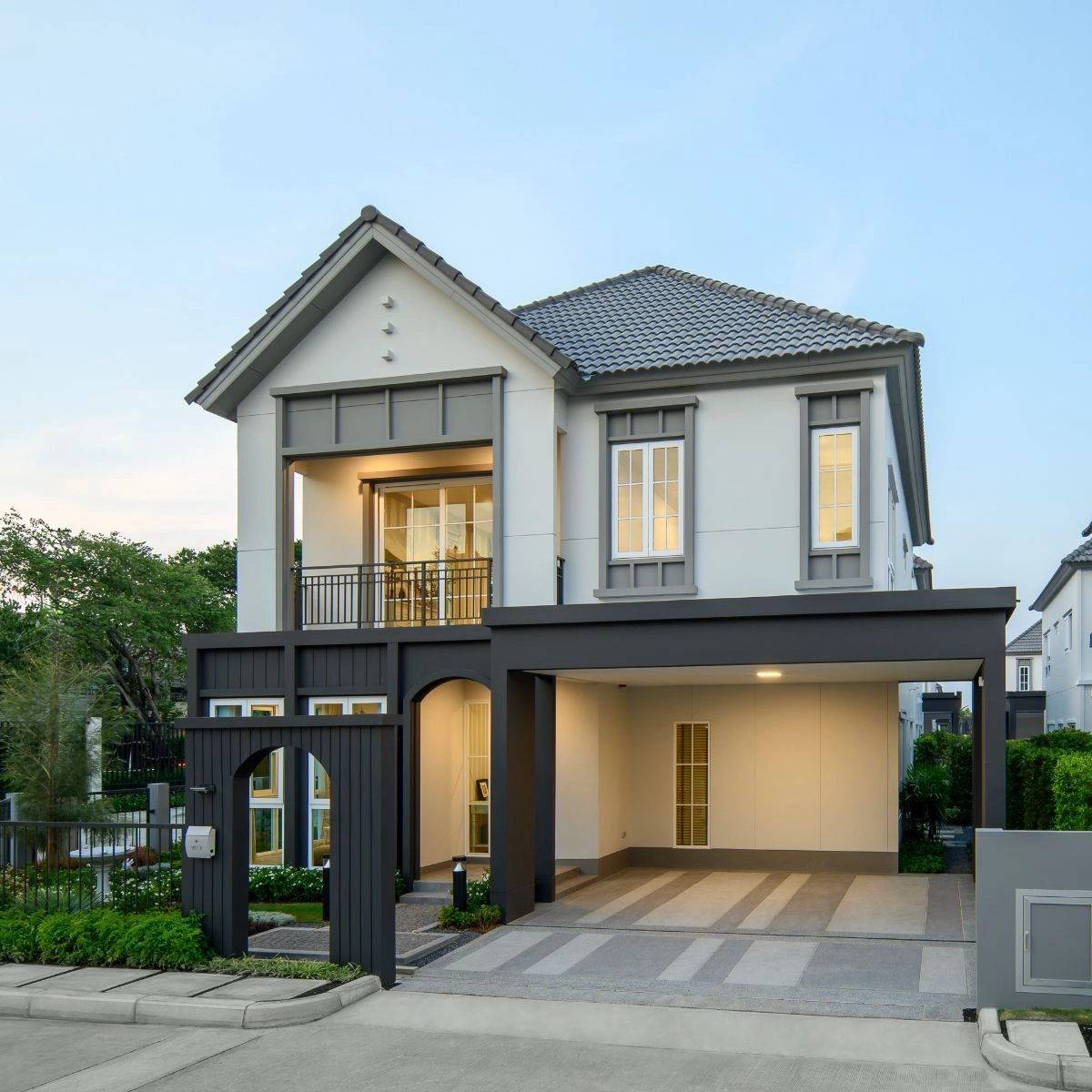 บ้าน ฮาบิเทีย ชัยพฤกษ์ - วงแหวน เลขที่ 111/12 ทิศตะวันออกเฉียงเหนือ แปลงมุม โซนส่วนตัว