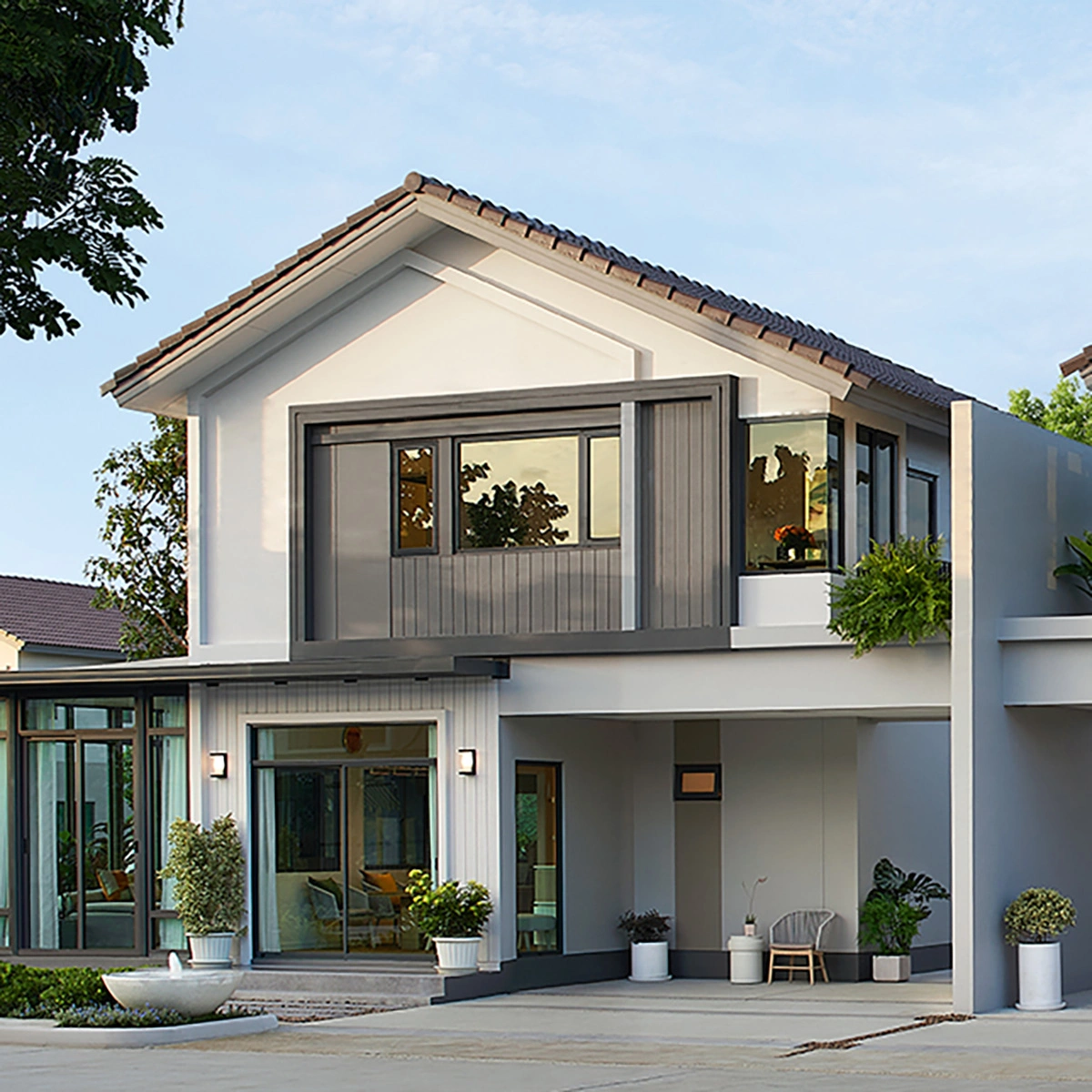 บ้าน ฮาบิเทีย พราวด์ ประชาอุทิศ 72 เลขที่ 333/38 ทิศใต้ โซนใหม่  ที่ดินใหญ่ ถนนหน้าบ้านกว้าง