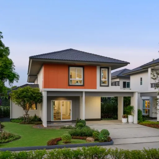 บ้าน คณาสิริ บางนา เลขที่ 318 ทิศใต้ แปลงมุม ที่ดินใหญ่