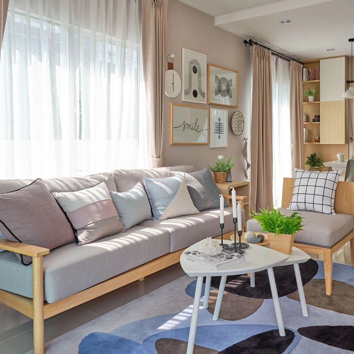 บ้านเดี่ยว คณาสิริ บางนา เลขที่ 89/277 ทิศใต้ *บ้านตัวอย่าง*<br> แปลงมุมที่ี่ดินใหญ่