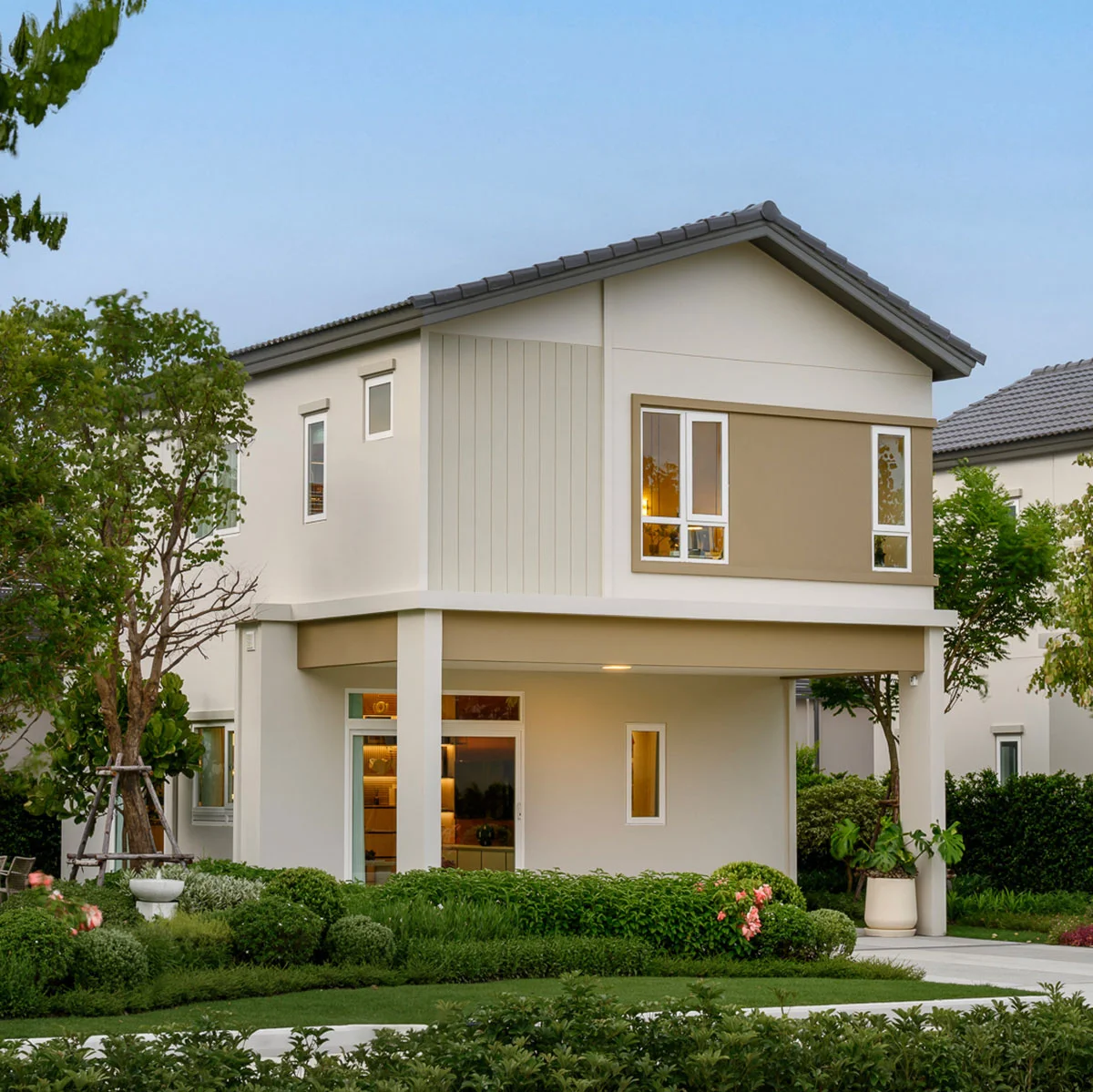บ้าน เมเบิล บางนา กม.26 เลขที่ 888/71 ทิศเหนือ เปิดโซนใหม่ แบบบ้านขายดี