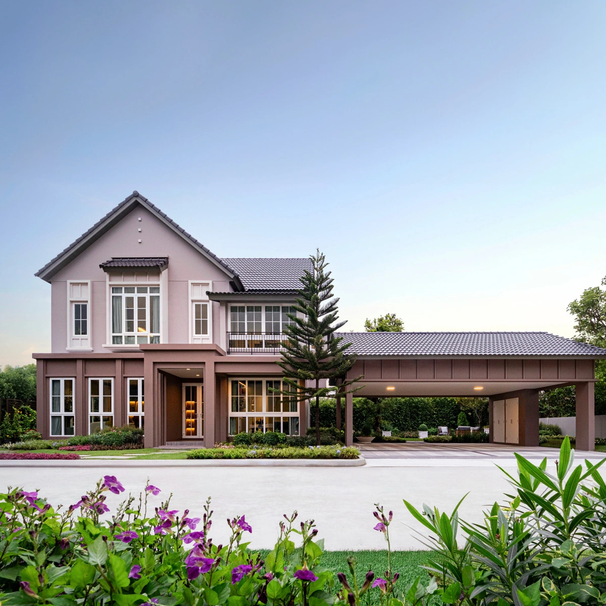 บ้านเดี่ยว สราญสิริ แกรนเด พุทธมณฑล สาย 3 เลขที่ 14 ทิศใต้ แปลงมุม <br>ใกล้คลับเฮาส์ โรงจอดรถแยก