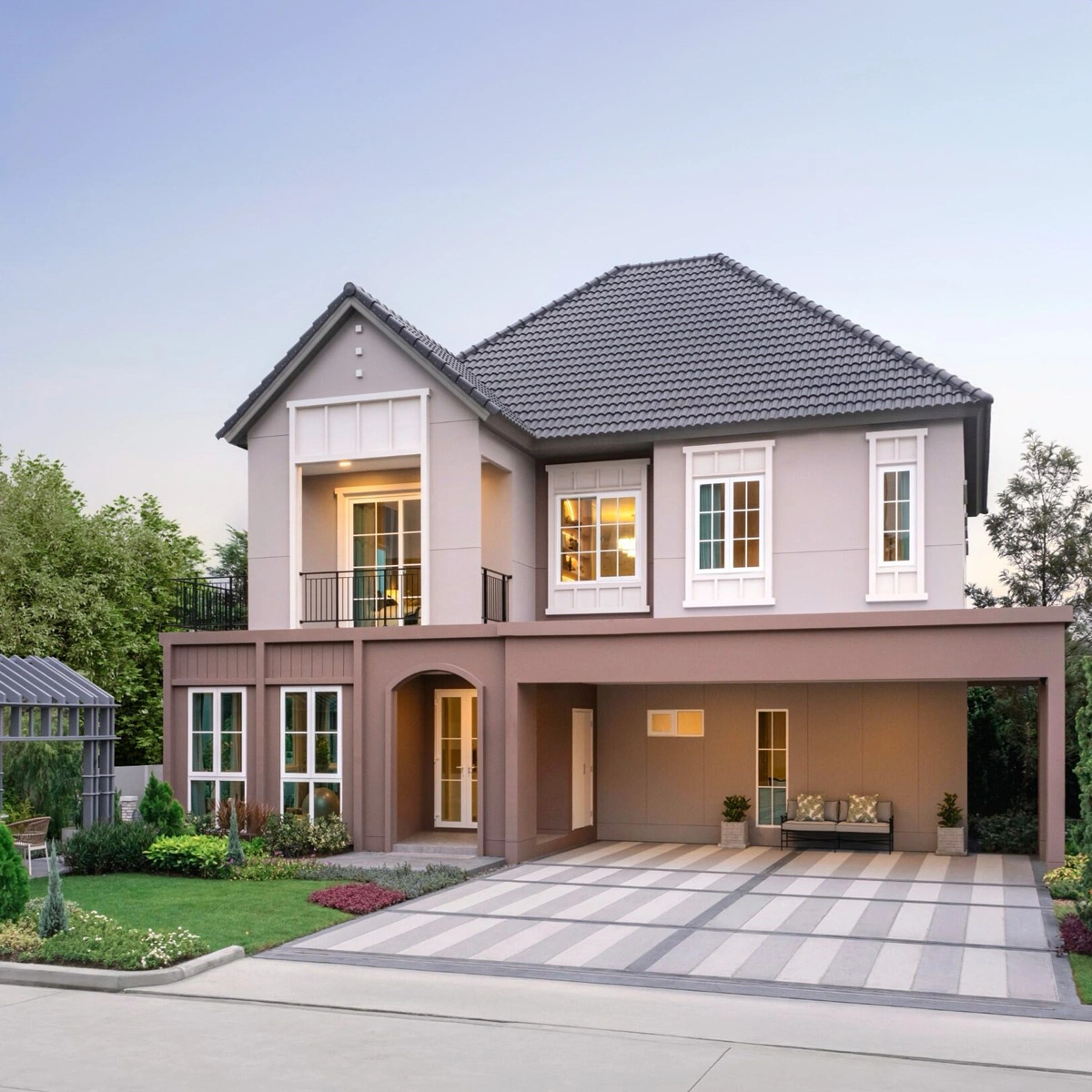 บ้านเดี่ยว สราญสิริ แกรนเด พุทธมณฑล สาย 3 เลขที่ 41 ทิศใต้ แปลงกลาง <br>โซนสวน ใกล้คลับเฮาส์