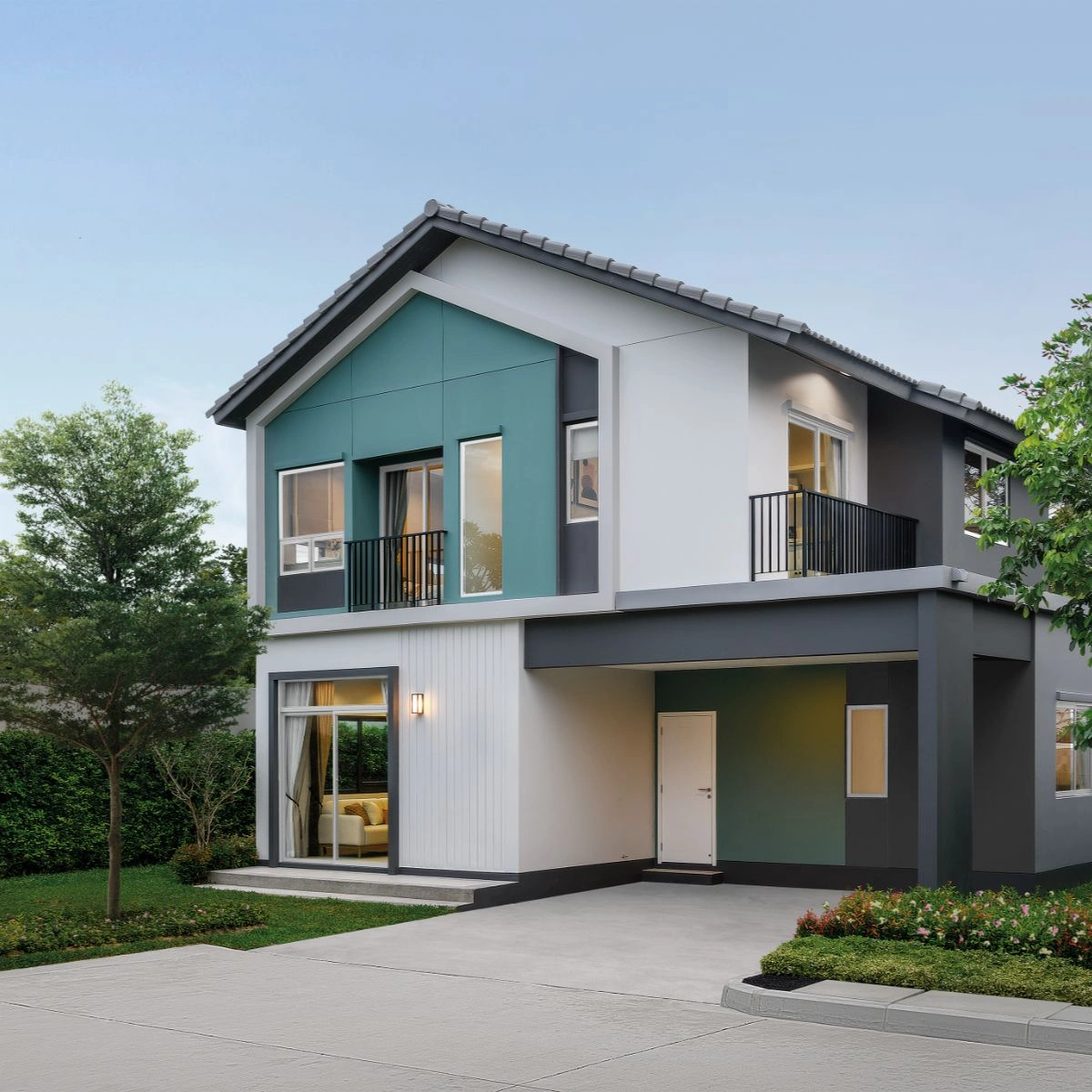 บ้าน สราญสิริ โคราช เลขที่ 399/202 ทิศใต้ เฟสใหม่ บ้านเดี่ยวฟังก์ชันใหญ่