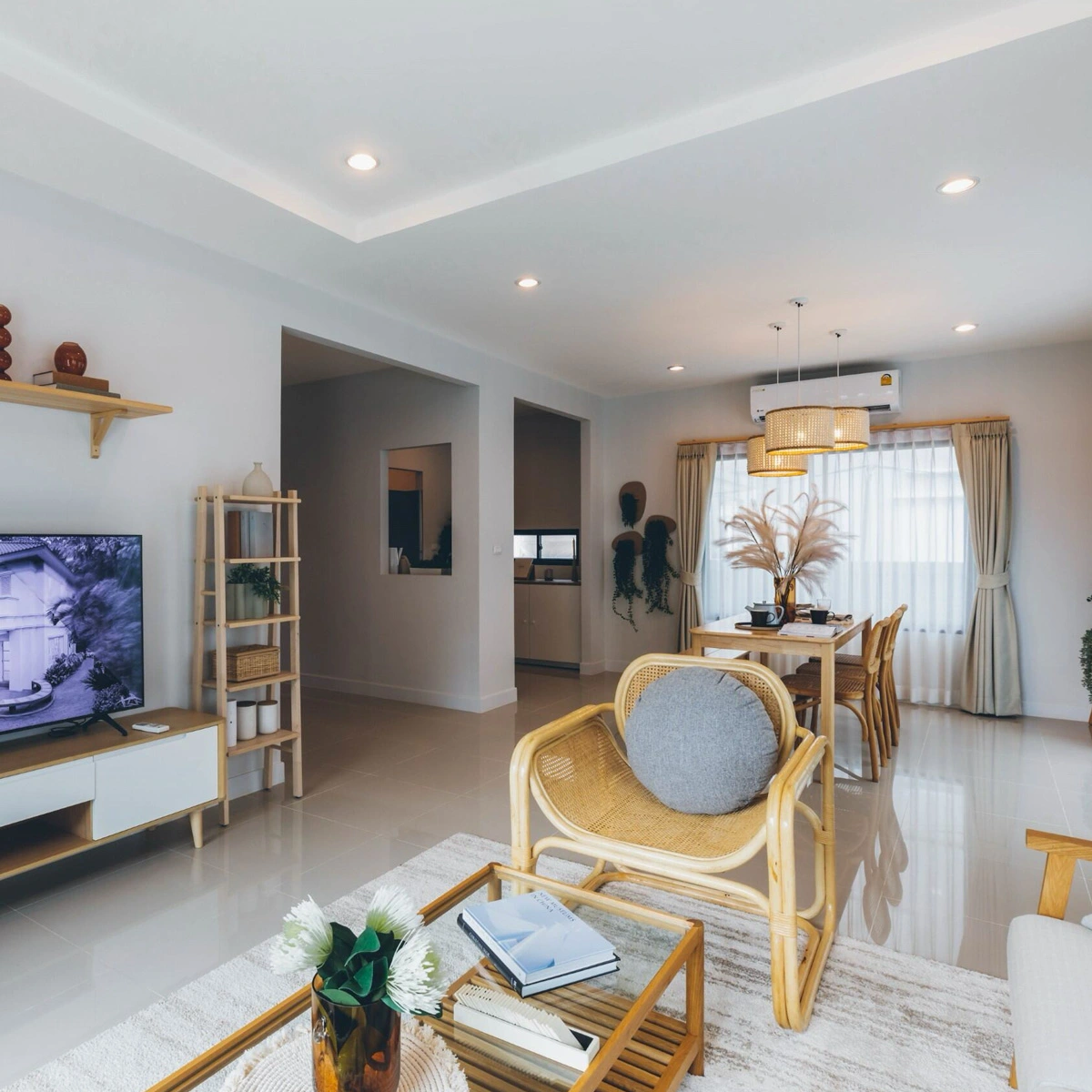 บ้านเดี่ยว สราญสิริ โคราช เลขที่ 399/225 ทิศเหนือ *บ้านตัวอย่าง* <br>แต่งเฟอร์ครบทั้งหลัง