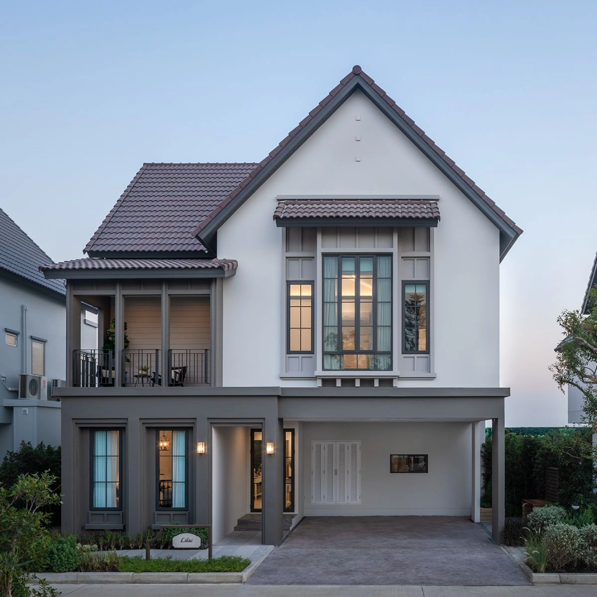 บ้านเดี่ยว สราญสิริ ประชาอุทิศ 90 เลขที่ 345/386 ทิศเหนือ *บ้านตัวอย่าง*<br> โซนส่วนตัว