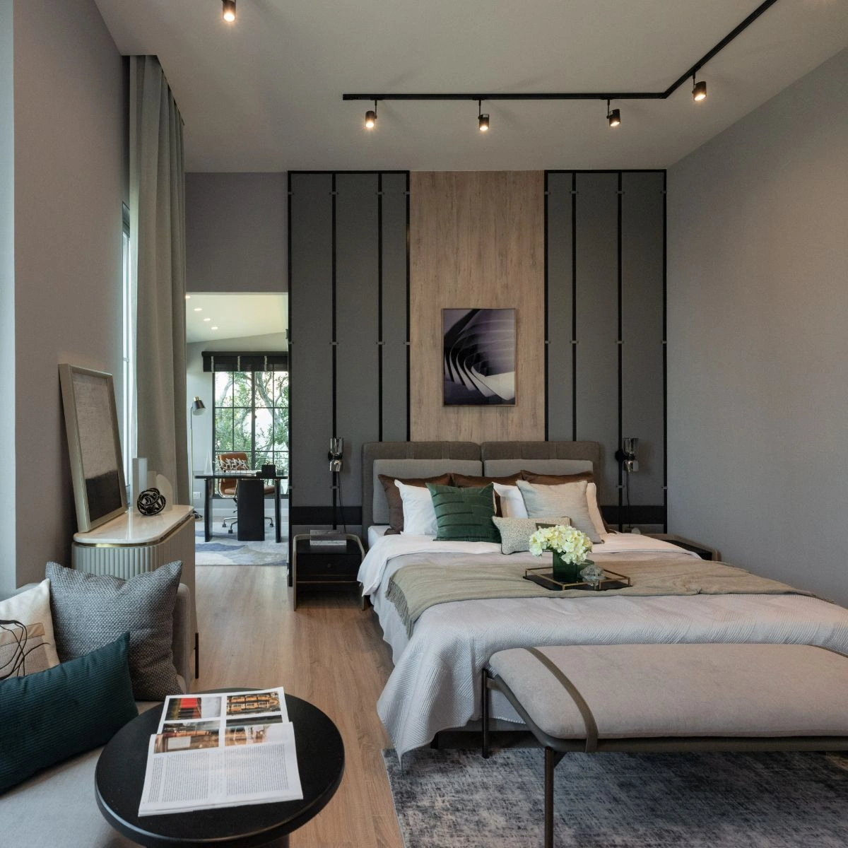 บ้านเดี่ยว สราญสิริ ประชาอุทิศ 90 เลขที่ 345/387 ทิศเหนือ *บ้านตัวอย่าง*<br> โซนส่วนตัว