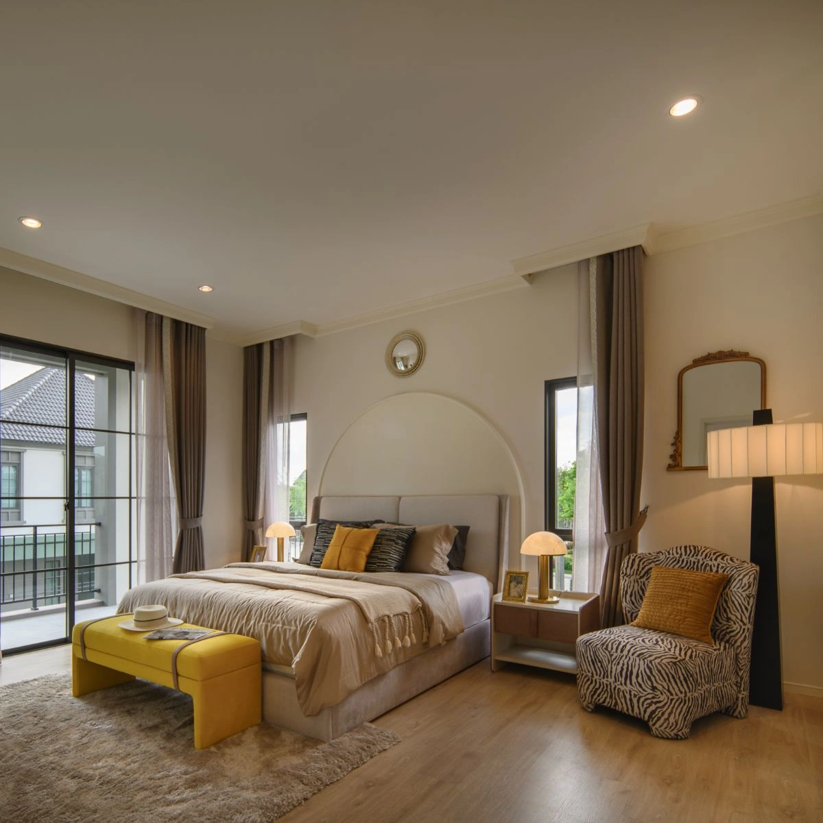 บ้านเดี่ยว สราญสิริ รังสิต 2 เลขที่ 168/5 ทิศเหนือ *บ้านตัวอย่าง*<br> แปลงมุม หน้าโครงการ ใกล้สวน