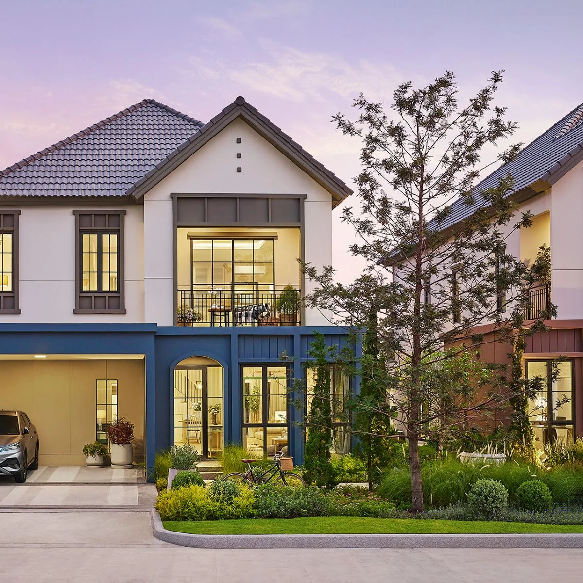 บ้าน สราญสิริ ราชพฤกษ์ - 345 เลขที่ 68/70 ทิศเหนือ แปลงมุม ที่ดินใหญ่