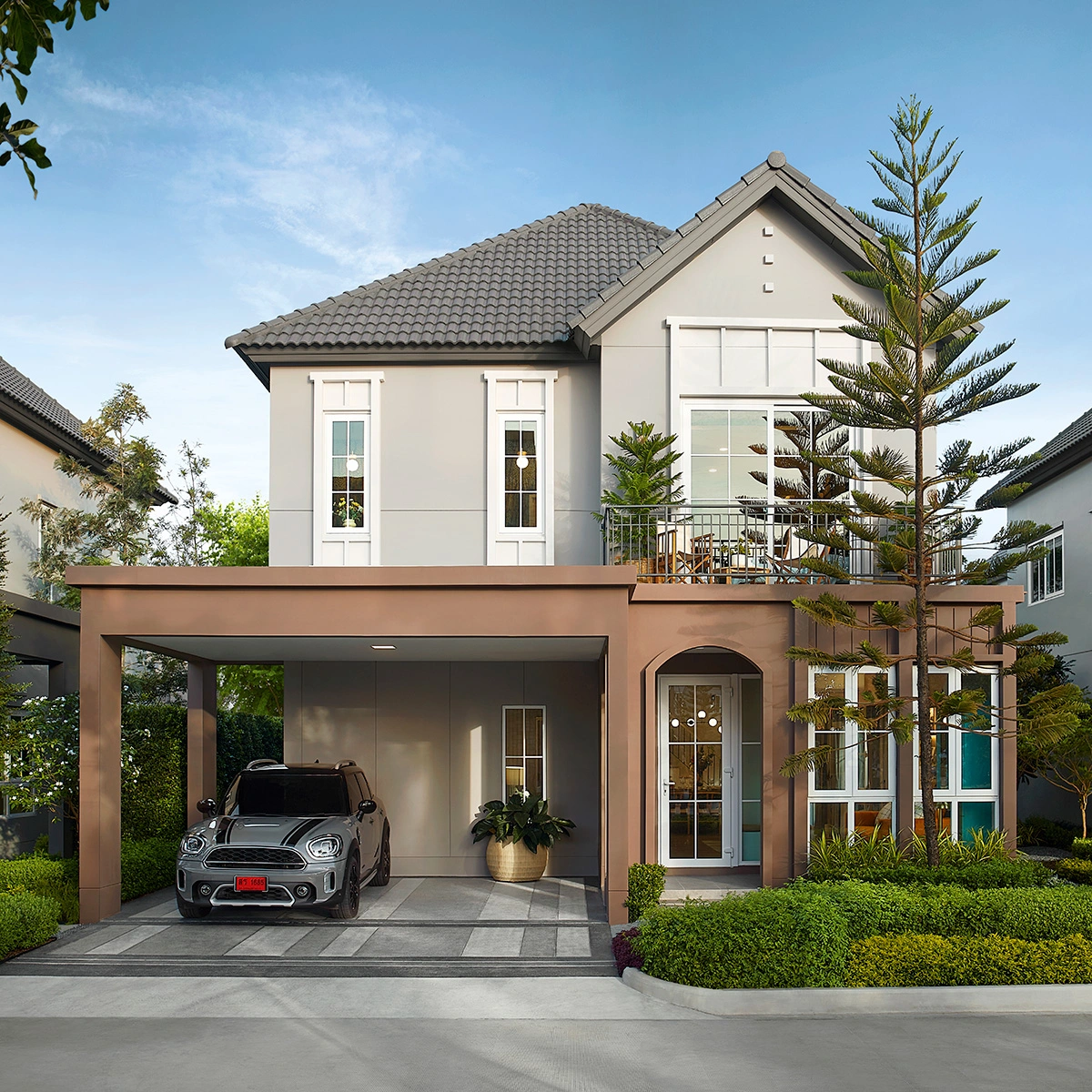 บ้าน สราญสิริ ราชพฤกษ์ - 346 เลขที่ 555/170 ทิศเหนือ เฟสใหม่ ใกล้สวน