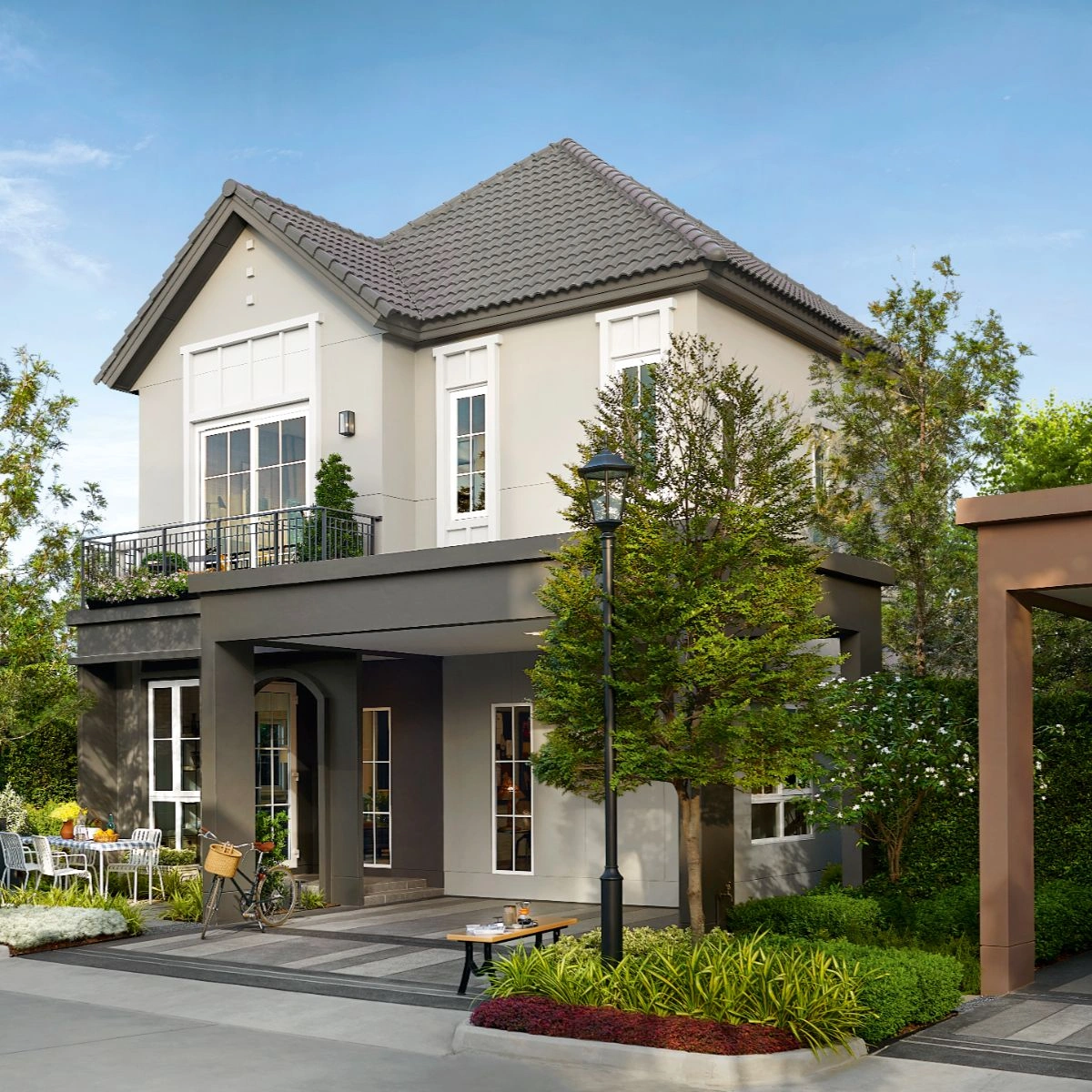 บ้าน สราญสิริ ราชพฤกษ์ - 346 เลขที่ 55/188 ทิศใต้ เฟสใหม่ ใกล้สวน