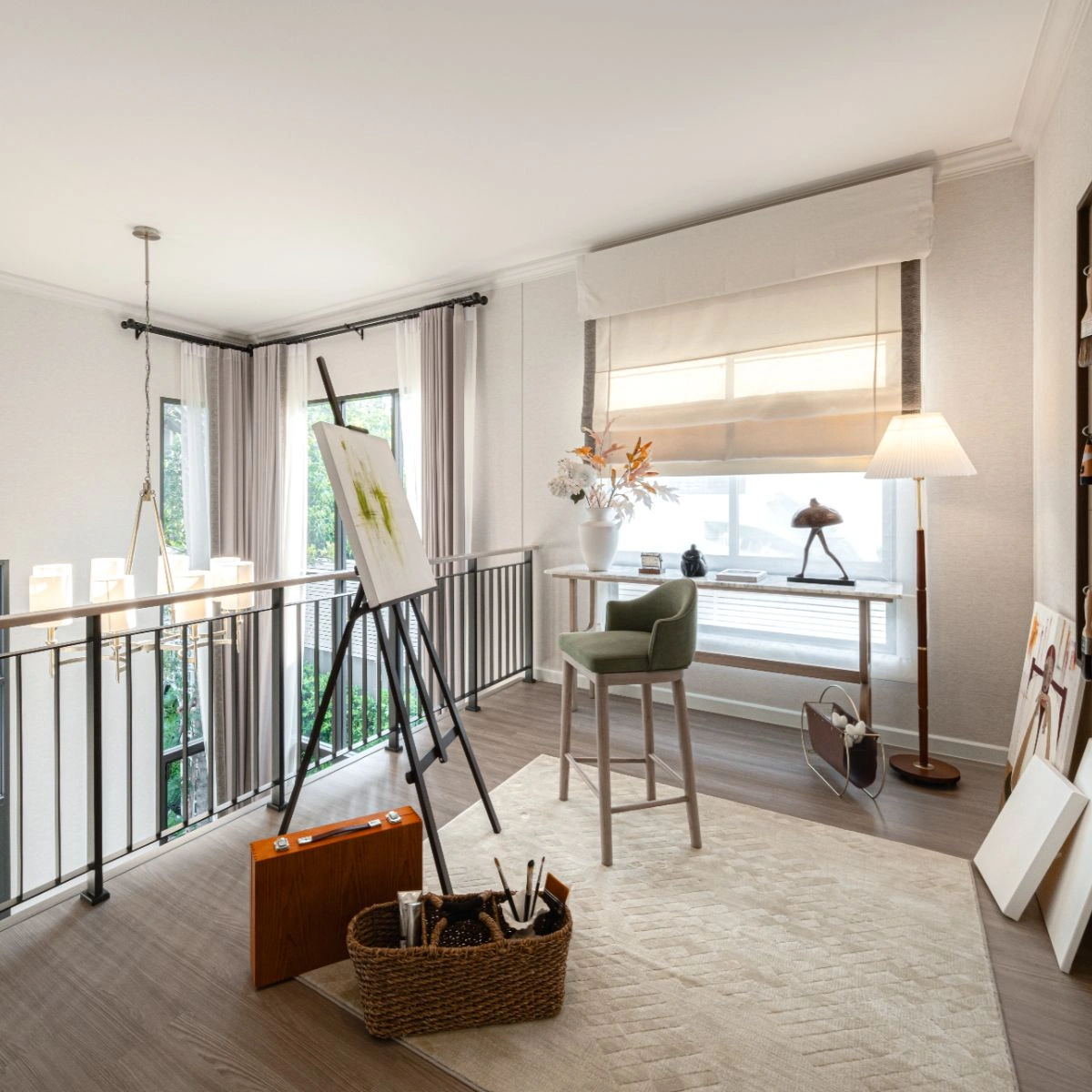 บ้าน สราญสิริ ศาลายา - ปิ่นเกล้า เลขที่ 99/39 ทิศใต้ โซนส่วนตัว