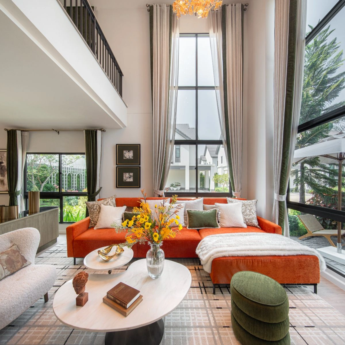 บ้าน สราญสิริ ศาลายา - ปิ่นเกล้า เลขที่ 99/55 ทิศใต้ แปลงมุม หน้าสวน โซนส่วนตัว