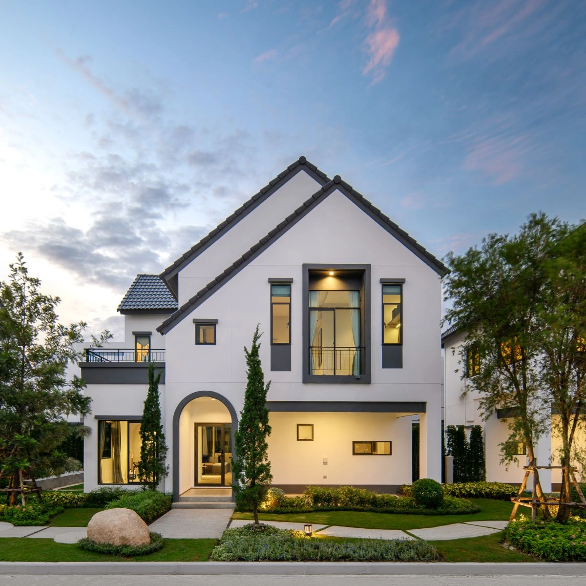 บ้าน สราญสิริ ศรีวารี 2 เลขที่ 888/263 ทิศใต้ โซนสวน