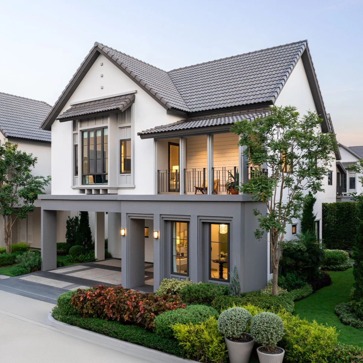 บ้าน สราญสิริ เวสต์เกต เลขที่ 126/154 ทิศใต้ บ้านเดี่ยวหลังใหญ่ แปลงมุม